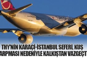 THY'nin Karaçi-İstanbul Seferi, Kuş Çarpması Nedeniyle Kalkıştan Vazgeçti