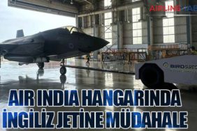 Air India Hangarında İngiliz Jetine Müdahale
