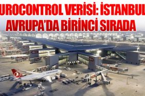 EUROCONTROL Verisi: İstanbul, Avrupa’da Birinci Sırada
