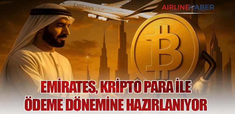 Emirates, Kripto Para ile Ödeme Dönemine Hazırlanıyor
