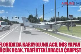 Florida’da Karayoluna Acil İniş Yapan Küçük Uçak, Trafikteki Araçla Çarpıştı: Mucizevi Kurtuluş