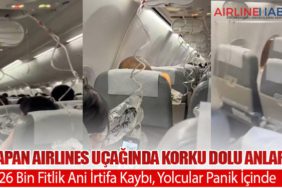 Japan Airlines Uçağında Korku Dolu Anlar: 26 Bin Fitlik Ani İrtifa Kaybı, Yolcular Panik İçinde