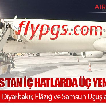 Pegasus’tan İç Hatlarda Üç Yeni Rota: Antalya’dan Diyarbakır, Elâzığ ve Samsun Uçuşları Başlıyor 11 Manşet Pegasus’tan İç Hatlarda Üç Yeni Rota: Antalya’dan Diyarbakır, Elâzığ ve Samsun Uçuşları Başlıyor