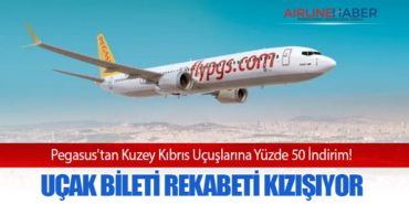 Pegasus'tan Kuzey Kıbrıs Uçuşlarına Yüzde 50 İndirim! Uçak Bileti Rekabeti Kızışıyor 4 Haberler Flightright Pegasus’tan Kuzey Kıbrıs Uçuşlarına Yüzde 50 İndirim! Uçak Bileti Rekabeti Kızışıyor