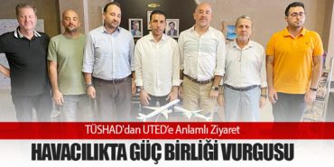 TÜSHAD'dan UTED’e Anlamlı Ziyaret: Havacılıkta Güç Birliği Vurgusu 10 Haberler ASELSAN TÜSHAD’dan UTED’e Anlamlı Ziyaret: Havacılıkta Güç Birliği Vurgusu