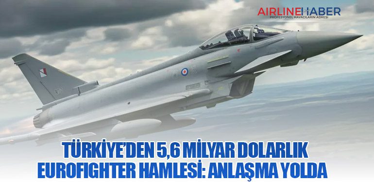 Türkiye’den 5,6 Milyar Dolarlık Eurofighter Hamlesi: Anlaşma Yolda