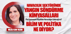 Havacılık Sektöründe Yangın Söndürme Kimyasalları