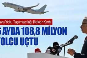 Hava Yolu Taşımacılığı Rekor Kırdı