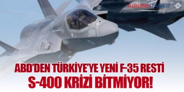 ABD’den Türkiye’ye Yeni F-35 Resti: S-400 Krizi Bitmiyor! 8 Haberler KAAN ABD’den Türkiye’ye Yeni F-35 Resti: S-400 Krizi Bitmiyor!