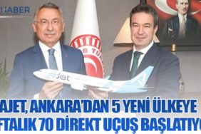 AJet, Ankara’dan 5 Yeni Ülkeye Haftalık 70 Direkt Uçuş Başlatıyor
