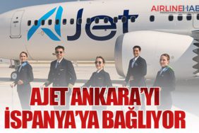 AJet Ankara’yı İspanya’ya bağlıyor