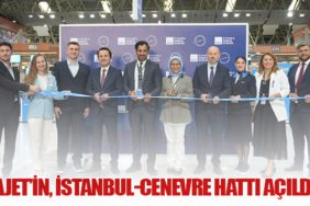 AJet’in, İstanbul-Cenevre hattı açıldı