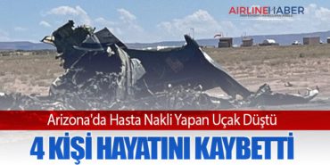 Arizona’da Hasta Nakli Yapan Uçak Düştü: 4 Kişi Hayatını Kaybetti