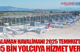 Dalaman Havalimanı 2025 Temmuz’da 905 Bin Yolcuya Hizmet Verdi