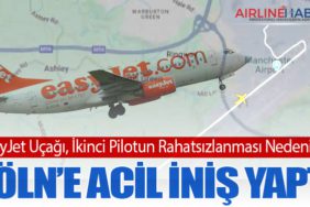 EasyJet Uçağı, İkinci Pilotun Rahatsızlanması Nedeniyle Köln’e Acil İniş Yaptı
