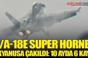 F/A-18E Super Hornet Okyanusa Çakıldı: 10 Ayda 6 Kayıp