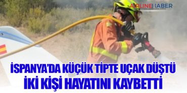 İspanya’da Küçük Tipte Uçak Düştü: İki Kişi Hayatını Kaybetti