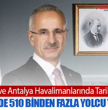 İstanbul ve Antalya Havalimanlarında Tarihi Rekor: Bir Günde 510 Binden Fazla Yolcu Taşındı