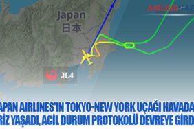 Japan Airlines'ın Tokyo-New York Uçağı Havada Kriz Yaşadı, Acil Durum Protokolü Devreye Girdi