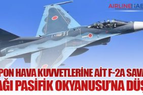 Japon Hava Kuvvetlerine Ait F-2A Savaş Uçağı Pasifik Okyanusu’na Düştü