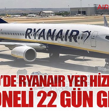 Madrid’de Ryanair Yer Hizmetleri Personeli 22 Gün Grevde