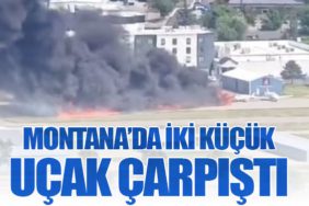Montana’da İki Küçük Uçak Çarpıştı