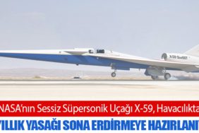 NASA’nın Sessiz Süpersonik Uçağı X-59, Havacılıkta 50 Yıllık Yasağı Sona Erdirmeye Hazırlanıyor