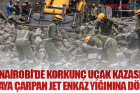 Nairobi’de Korkunç Uçak Kazası: Binaya Çarpan Jet Enkaz Yığınına Döndü