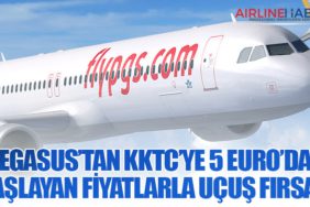 Pegasus’tan KKTC’ye 5 Euro’dan Başlayan Fiyatlarla Uçuş Fırsatı