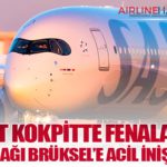 Pilot Kokpitte Fenalaştı, SAS Uçağı Brüksel’e Acil İniş Yaptı