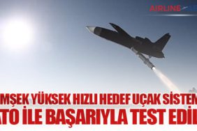 ŞİMŞEK Yüksek Hızlı Hedef Uçak Sistemi, RATO ile Başarıyla Test Edildi