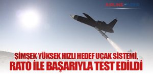 ŞİMŞEK Yüksek Hızlı Hedef Uçak Sistemi, RATO ile Başarıyla Test Edildi