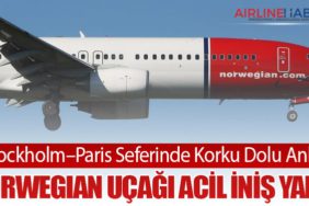 Stockholm–Paris Seferinde Korku Dolu Anlar: Norwegian Uçağı Acil İniş Yaptı