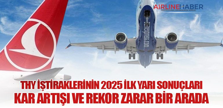 THY İştiraklerinin 2025 İlk Yarı Sonuçları: Kâr Artışı ve Rekor Zarar Bir Arada
