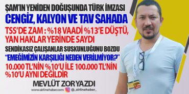 Şam’ın Yeniden Doğuşunda Türk İmzası: Cengiz, Kalyon ve TAV Sahada. Sendikasız Çalışanlar Suskunluğunu Bozdu 11 Köşe Yazıları Gökyüzü Şam’ın Yeniden Doğuşunda Türk İmzası: Cengiz, Kalyon ve TAV Sahada. Sendikasız Çalışanlar Suskunluğunu Bozdu