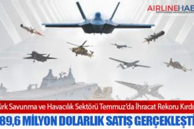 Türk Savunma ve Havacılık Sektörü Temmuz’da İhracat Rekoru Kırdı: 989,6 Milyon Dolarlık Satış Gerçekleşti
