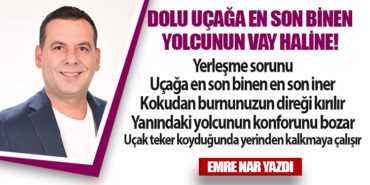 Dolu Uçağa En Son Binen Yolcunun Vay Haline!
