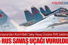 Ukrayna'dan Kırım’daki Saky Hava Üssüne İHA Saldırısı: 5 Rus Savaş Uçağı Vuruldu