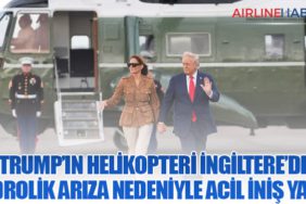 ABD Başkanı Trump’ın Helikopteri İngiltere’de Hidrolik Arıza Nedeniyle Acil İniş Yaptı