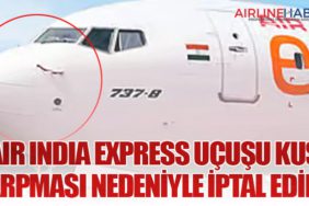 Air India Express Uçuşu Kuş Çarpması Nedeniyle İptal Edildi