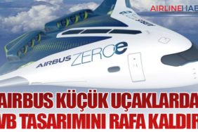 Airbus küçük uçaklarda BWB tasarımını rafa kaldırdı