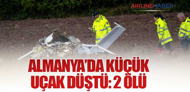 Almanya’da Küçük Uçak Düştü: 2 Ölü