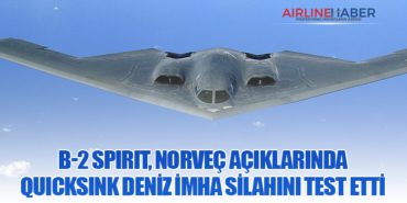 B-2 Spirit, Norveç açıklarında QUICKSINK deniz imha silahını test etti 3 Haberler TIME B-2 Spirit, Norveç açıklarında QUICKSINK deniz imha silahını test etti