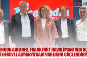 Corendon Airlines, Frankfurt Havalimanı’nda açtığı yeni ofisiyle Almanya’daki varlığını güçlendiriyor