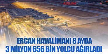 Ercan Havalimanı 8 ayda 3 milyon 656 bin yolcu ağırladı  6 Haberler Pilot Ercan Havalimanı 8 ayda 3 milyon 656 bin yolcu ağırladı
