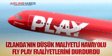 İzlanda’nın Düşük Maliyetli Havayolu Fly Play Faaliyetlerini Durdurdu