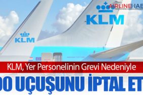 KLM, Yer Personelinin Grevi Nedeniyle 100 Uçuşunu İptal Etti