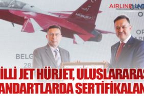 Milli jet HÜRJET, uluslararası standartlarda sertifikalandı