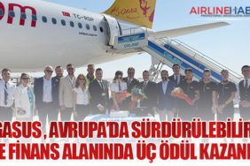 Pegasus Hava Yolları, Avrupa’da sürdürülebilirlik ve finans alanında üç ödül kazandı