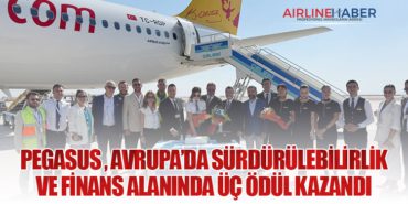 Pegasus Hava Yolları, Avrupa’da sürdürülebilirlik ve finans alanında üç ödül kazandı 4 Haberler Helikopteri Pegasus Hava Yolları, Avrupa’da sürdürülebilirlik ve finans alanında üç ödül kazandı